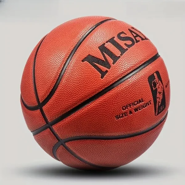 MISAYA Size 7 Basketball  Red, Official Weight