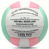 Inspirational Volleyball with Pump for Granddaughter