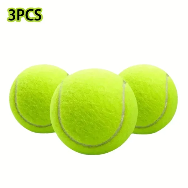 3 Tennis Balls for Training and Outdoor Sports