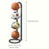 e23cbd75-ce76-4e1f-9201-713b6e10d6ce.webp 4 Tier Black Metal Sports Ball Organizer