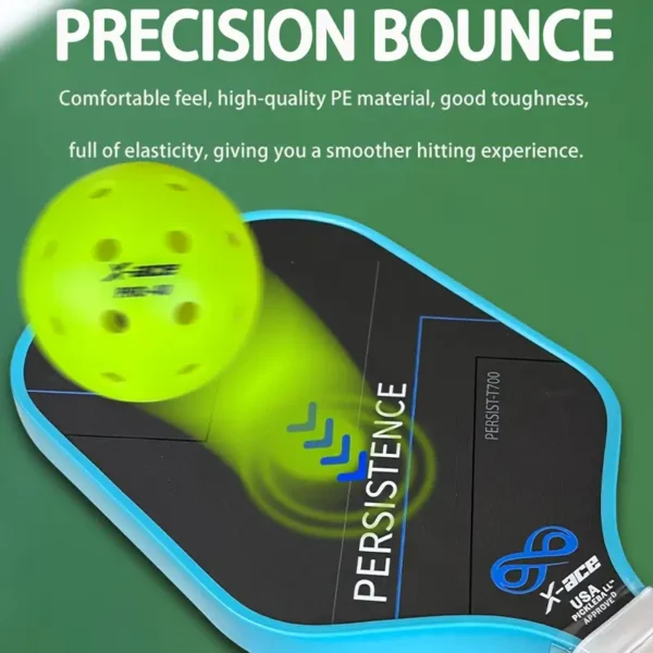 f6242761-c119-4de0-abc4-51fd00793c99.webp X ACE 40 PRO Pickleballs Crack Resistant & High Visibility