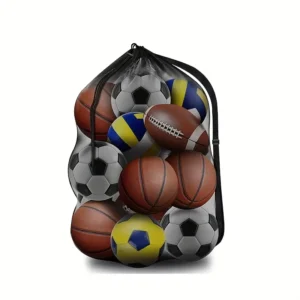 1pc Drawstring Sports Ball Bag